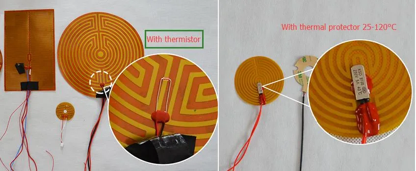 Flexible Polyimide Resistance Kapton Film Heater