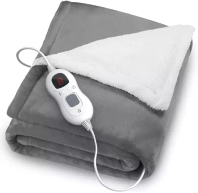 Fast Heater Washable Warm Heated Heater Throw Blanket Warmer Flannel Electric Blanket Heated