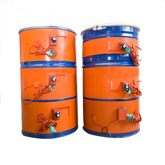 220V 200L 55 Gallon Industrial Waterproof Flexible Silicone Rubber Barrel Drum Oil Heater