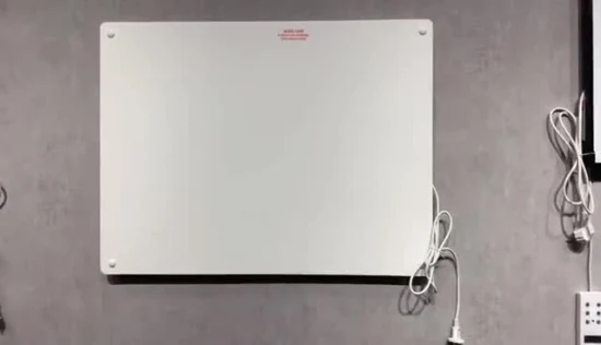 Flat Wall Mounted with Timer Infrared Panel Heater