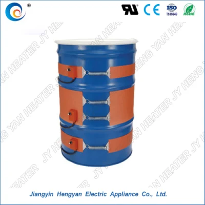 Portable Oil Drum Heater Silicone Rubber Heating Blanket with Temperature Controller