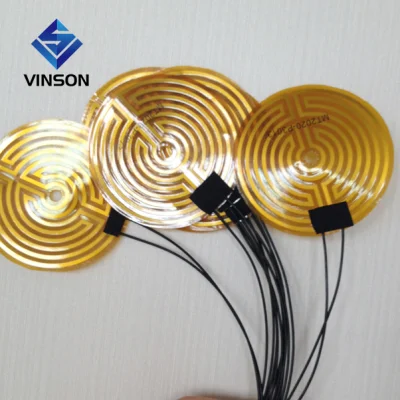 Thin Round Polyimide Film Heater Kapton Heating Element