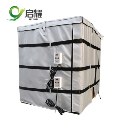 IBC and Drum Container Blanket Heater Insulation Jackets with Digital Thermostats and Plugs