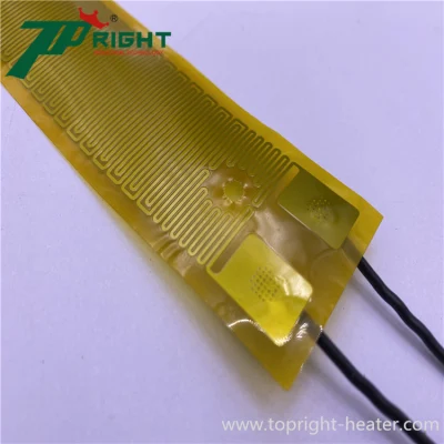 12V 24V Flexible Polyimide Film PCB Kapton Heater with Adhesive