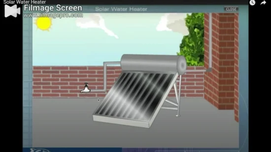 Open-Loop Flat-Plate Solar Water Heater with Direct Hot Water Storage Tank Collector